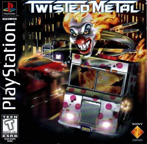 twisted metal box art|twisted metal anthology ps1.